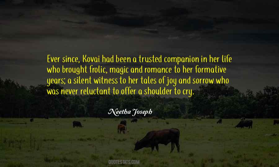 Have A Shoulder To Cry On Quotes #1290920