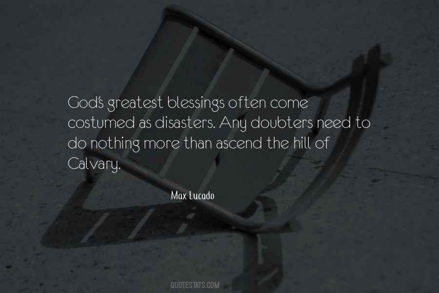 Blessings To Come Quotes #1038926