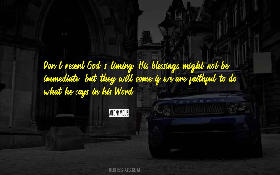 Blessings To Come Quotes #651957