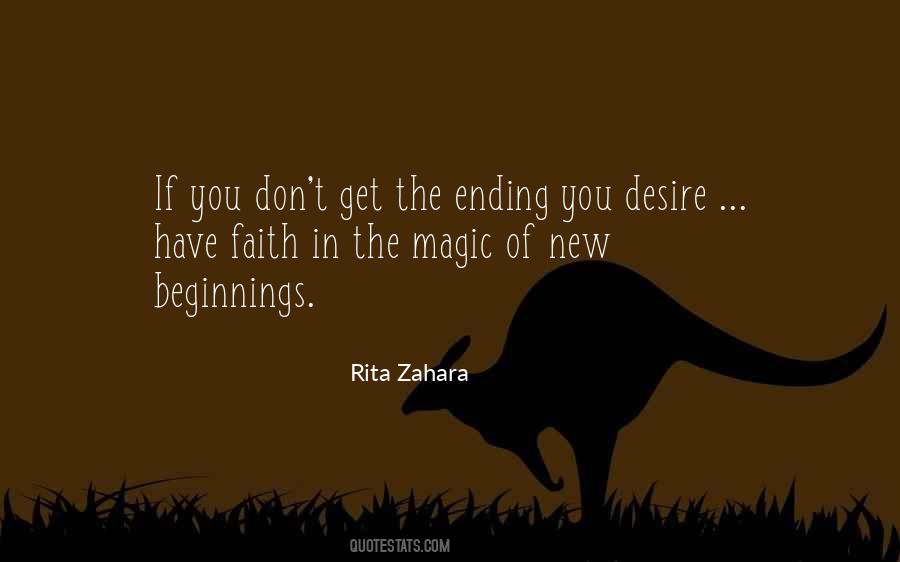 Magic Of New Beginnings Quotes #1008199 Magic Of New Beginnings Quotes #1008199