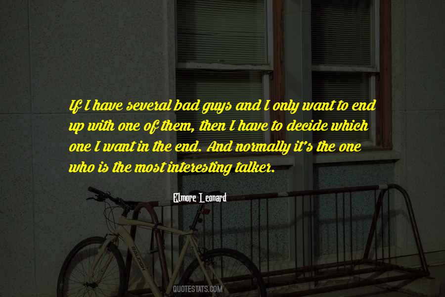 Bad End Quotes #224424