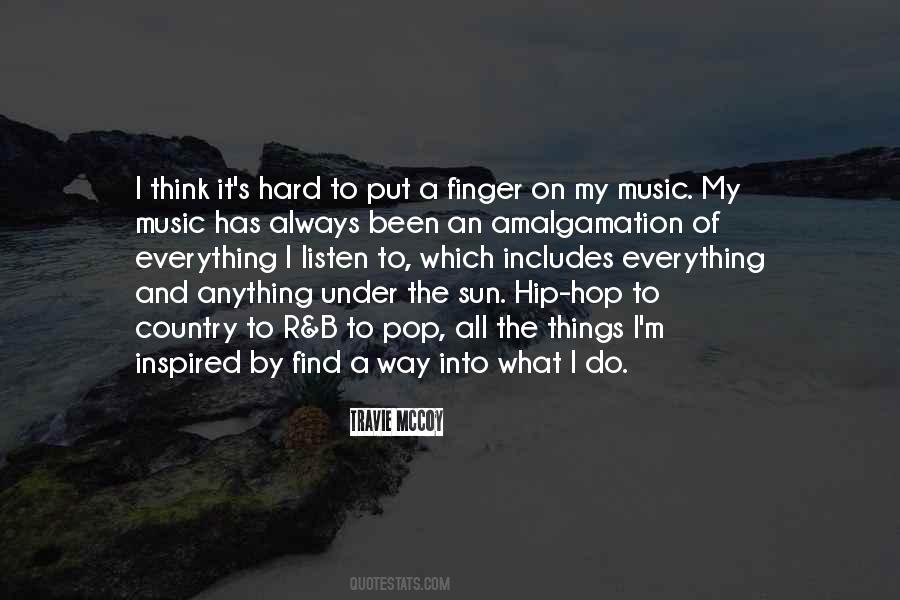 Quotes About Hip Hop Music #179788