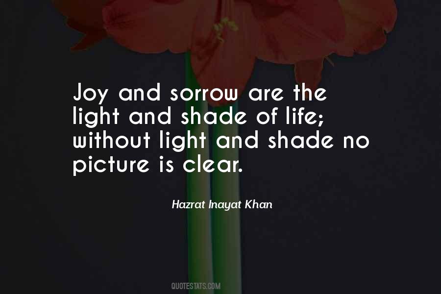 Shade Of Light Quotes #387715