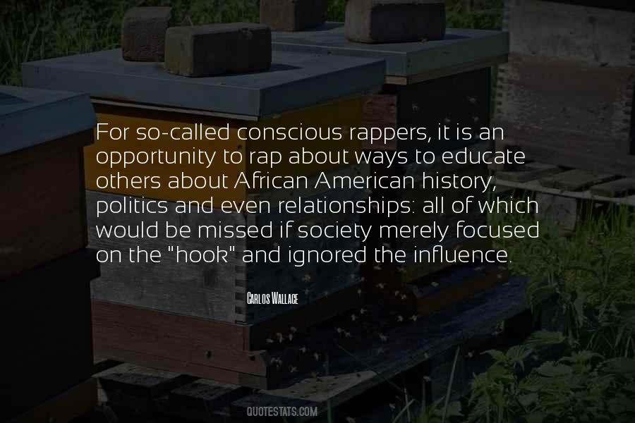 Quotes About Hip Hop Influence #793431