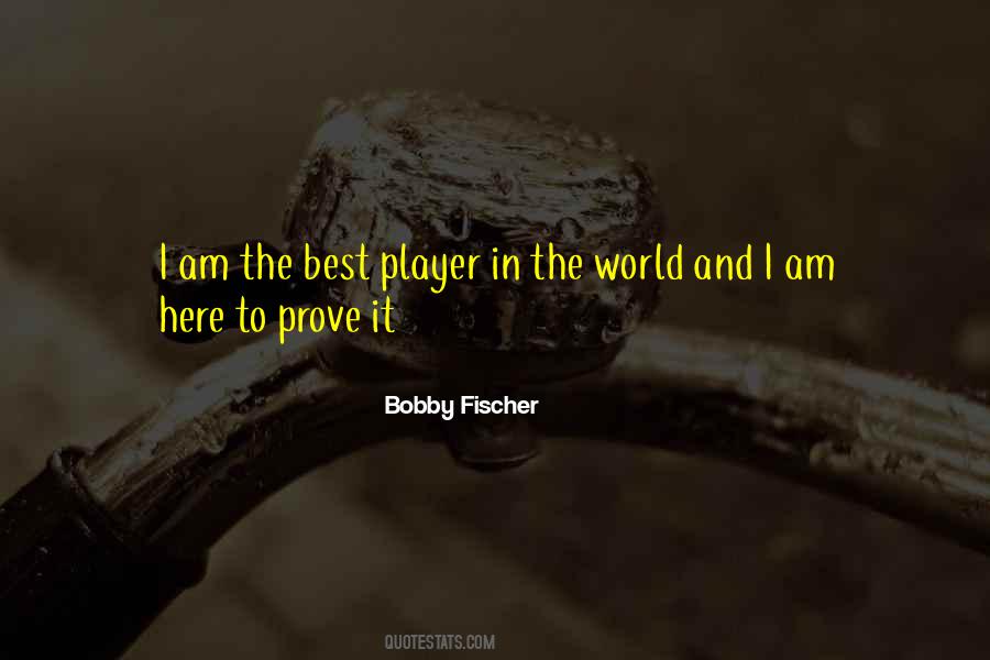 I Am The Game Quotes #1266927