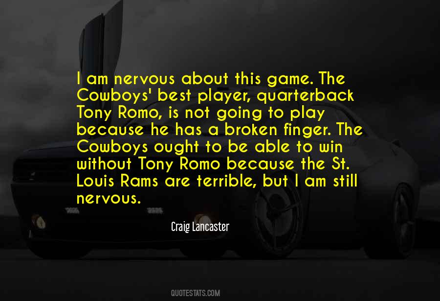 I Am The Game Quotes #219673