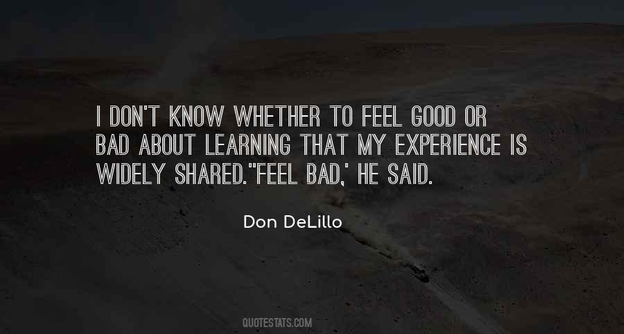 Good Learning Experience Quotes #682685