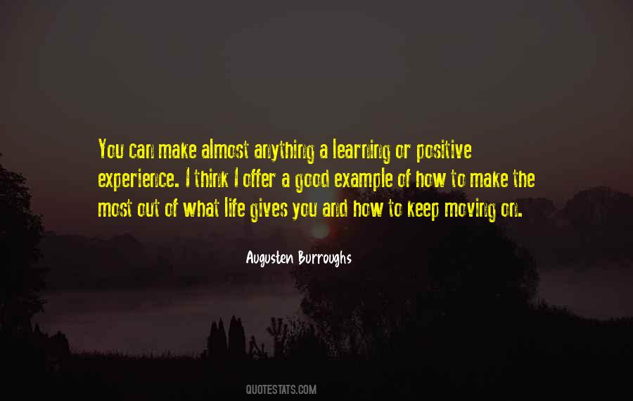 Good Learning Experience Quotes #977050