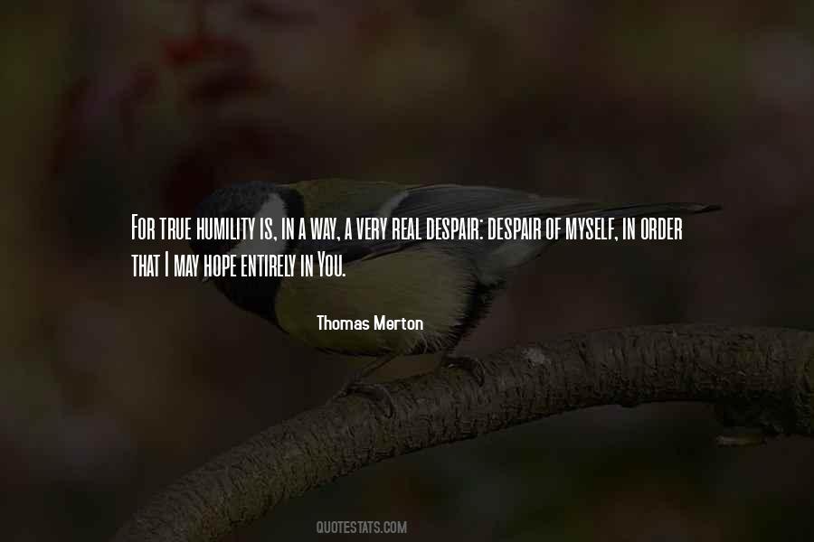 Thomas Merton Hope Quotes #78184