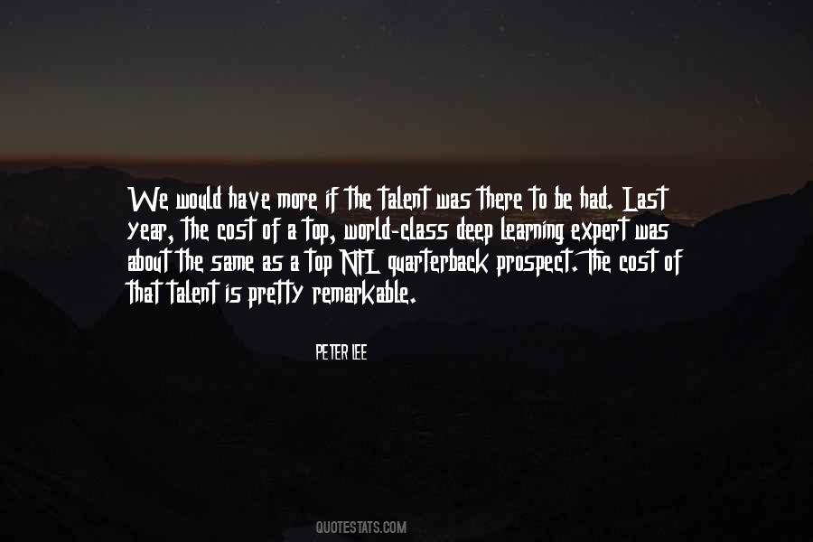 About Talent Quotes #458155
