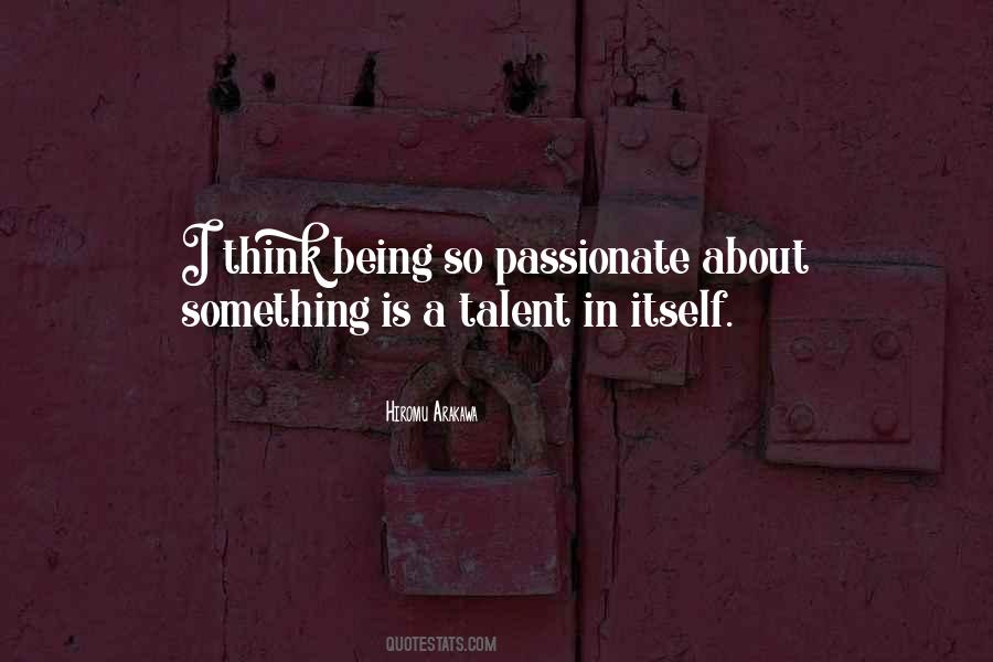 About Talent Quotes #483493