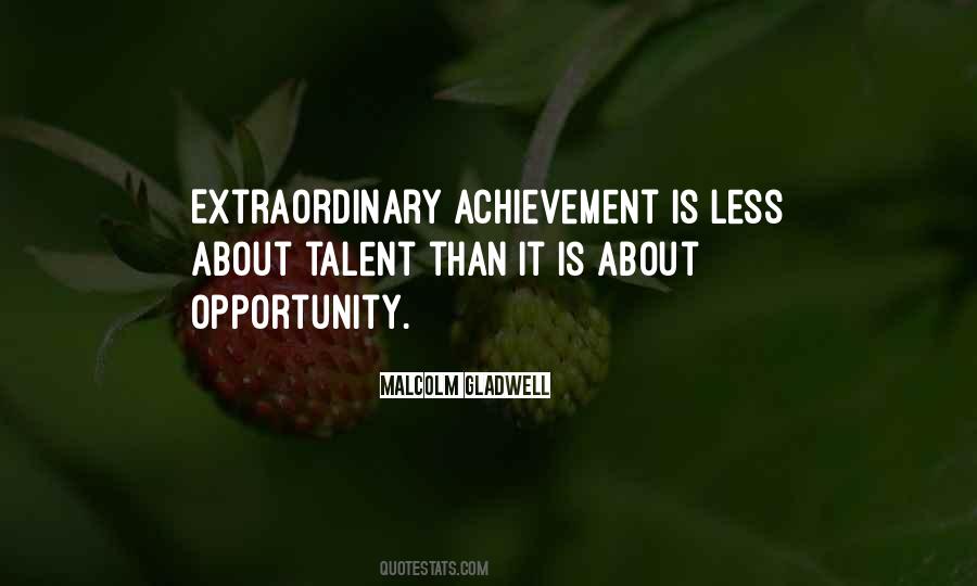 About Talent Quotes #510477