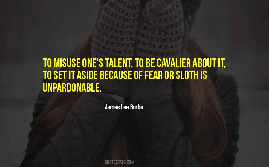 About Talent Quotes #62324