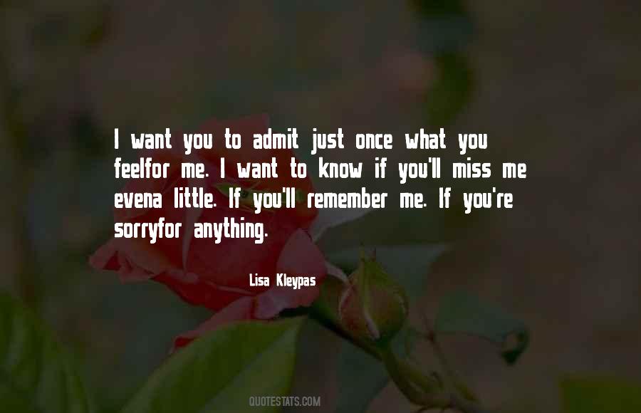 Quotes About You To Miss Me #1789859