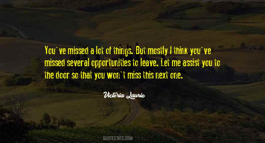Quotes About You To Miss Me #575116