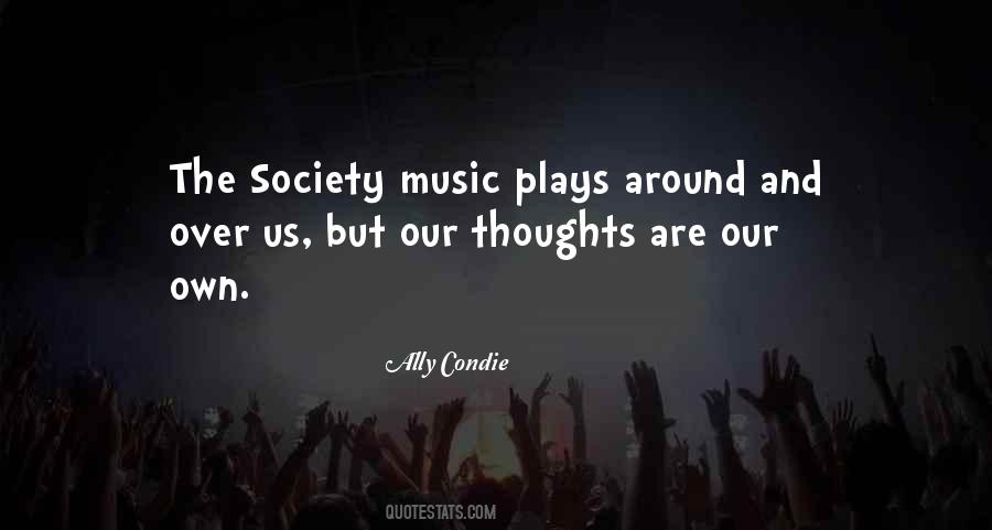 Music Thoughts Quotes #1554584