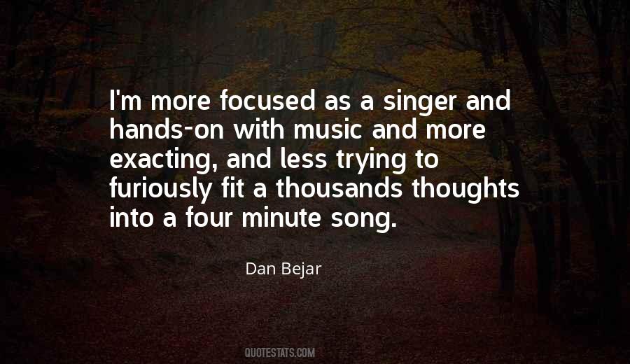 Music Thoughts Quotes #1613902