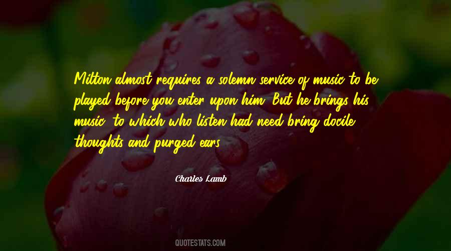 Music Thoughts Quotes #443753