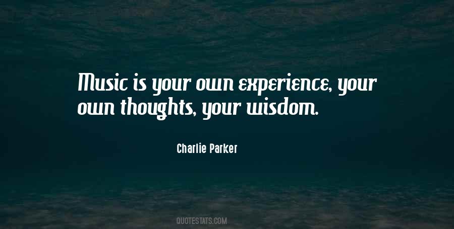 Music Thoughts Quotes #461436