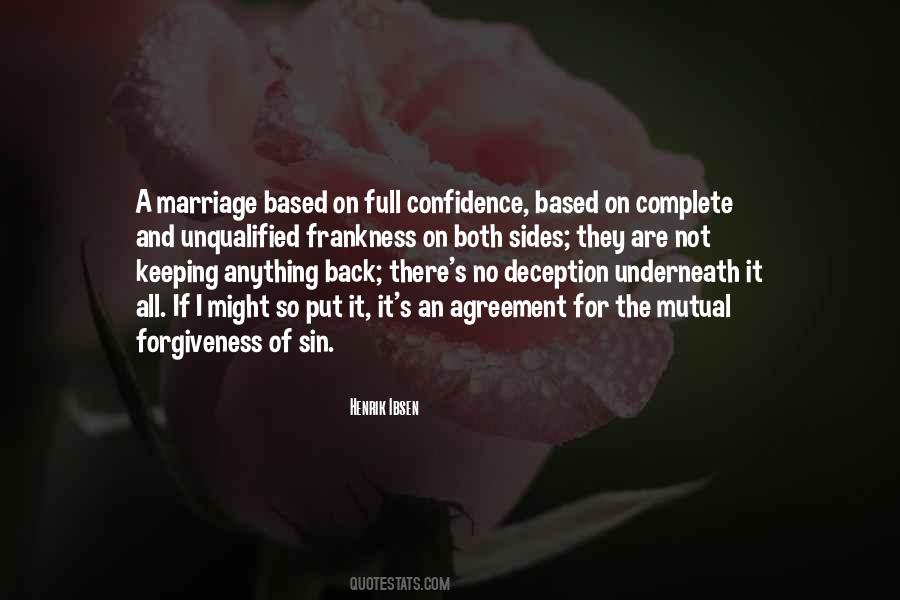 Forgiveness Marriage Quotes #1378204