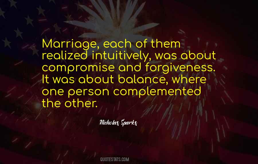 Forgiveness Marriage Quotes #892199
