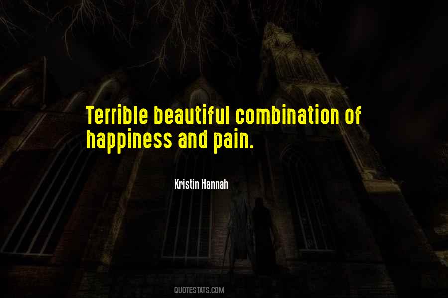 Pain Happiness Quotes #12038