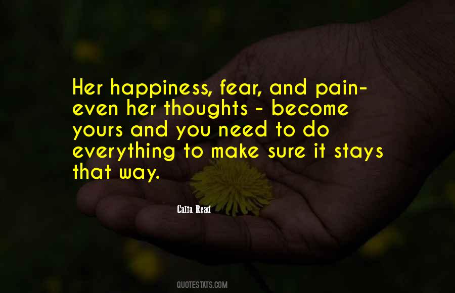 Pain Happiness Quotes #318422