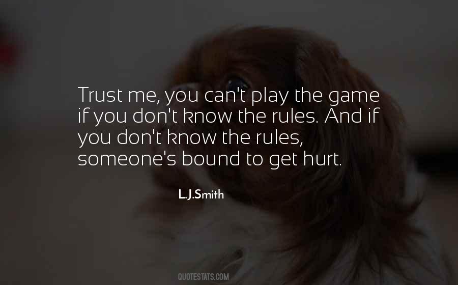 Hurt Trust Quotes #1428548