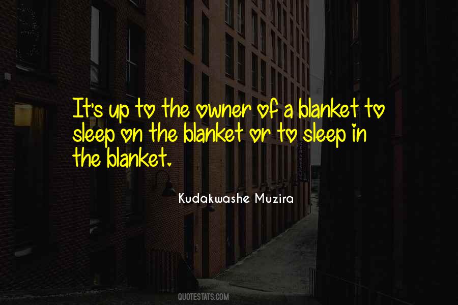 Blanket Love Quotes #285540
