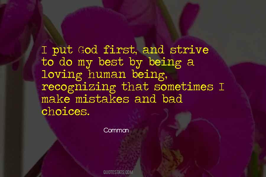 Mistake Of Loving You Quotes #1871687