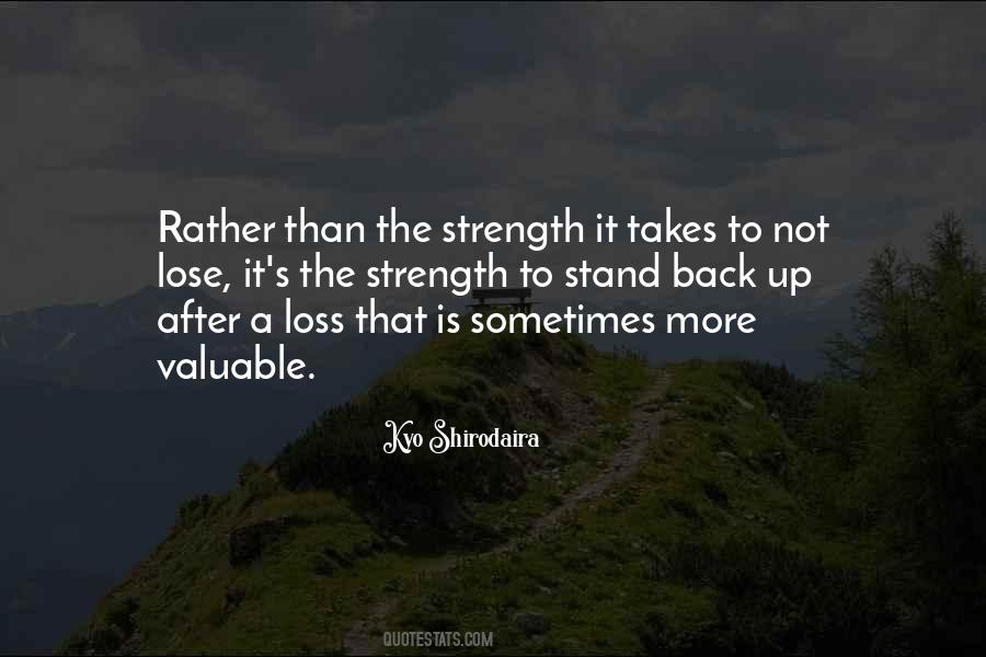 Strength To Stand Quotes #1579031