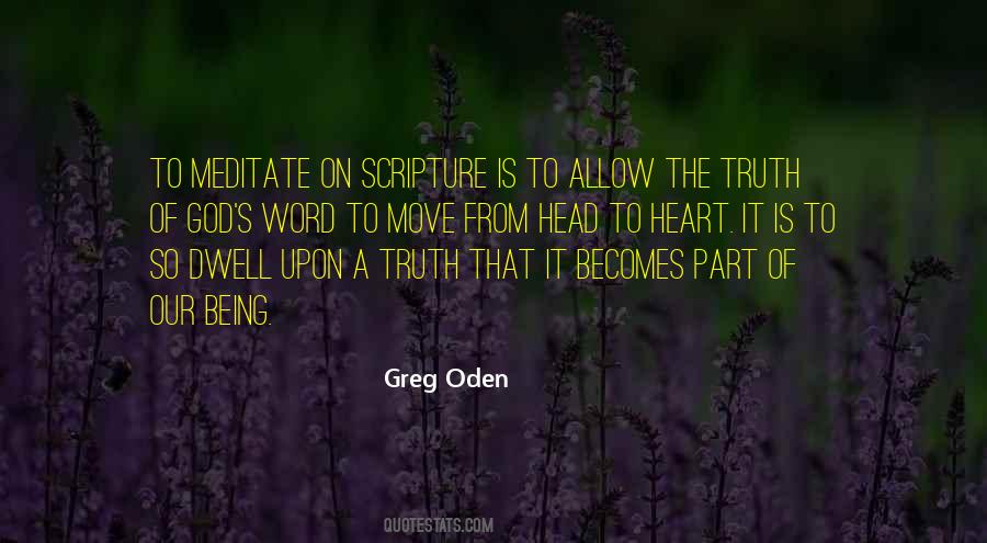 Quotes About The Word Of God Scripture #1108132