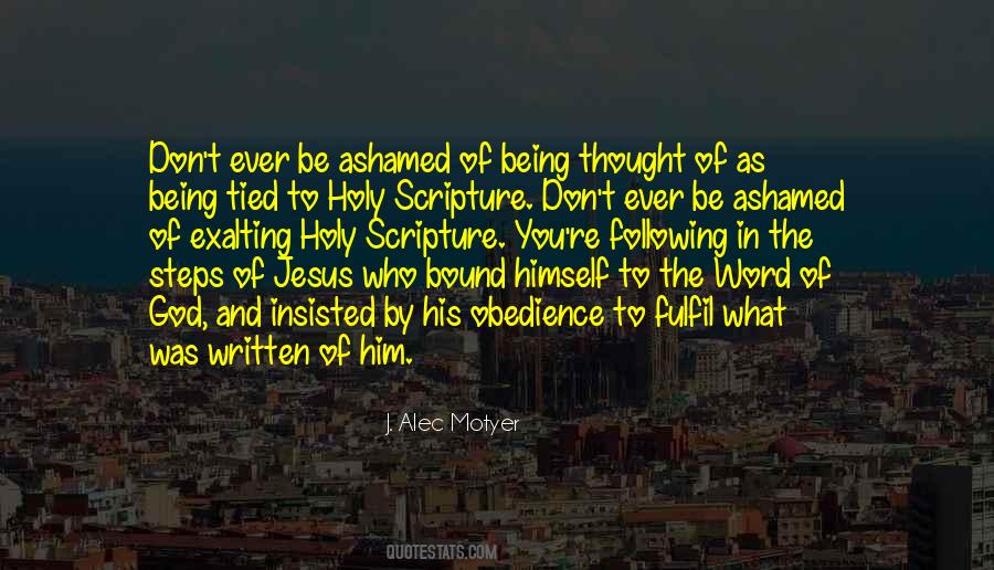 Quotes About The Word Of God Scripture #514148