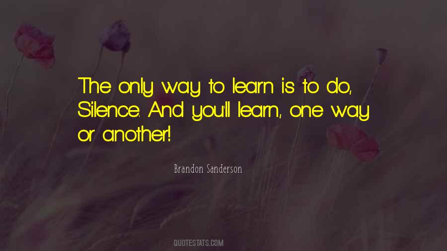Silence And You Quotes #1270104
