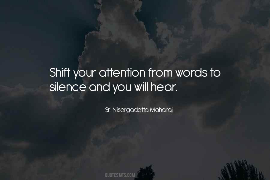 Silence And You Quotes #1681739