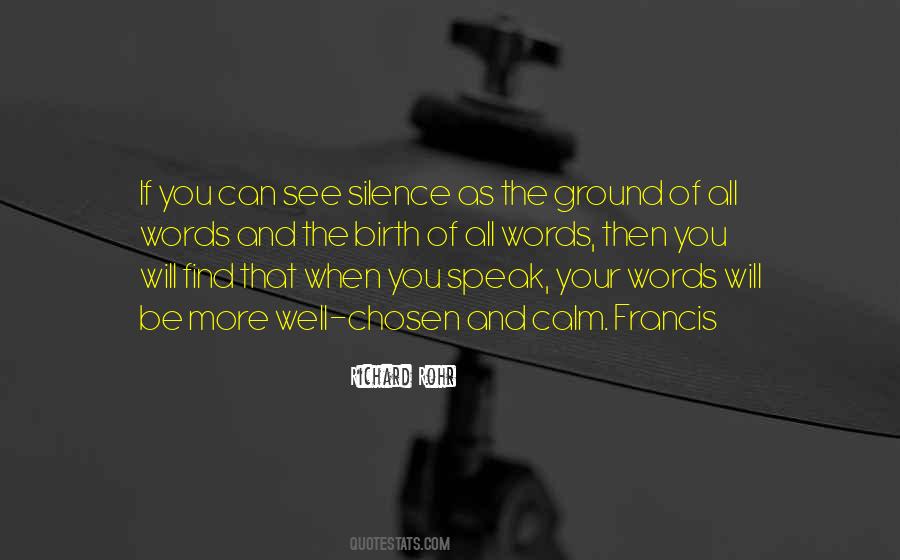 Silence And You Quotes #362768