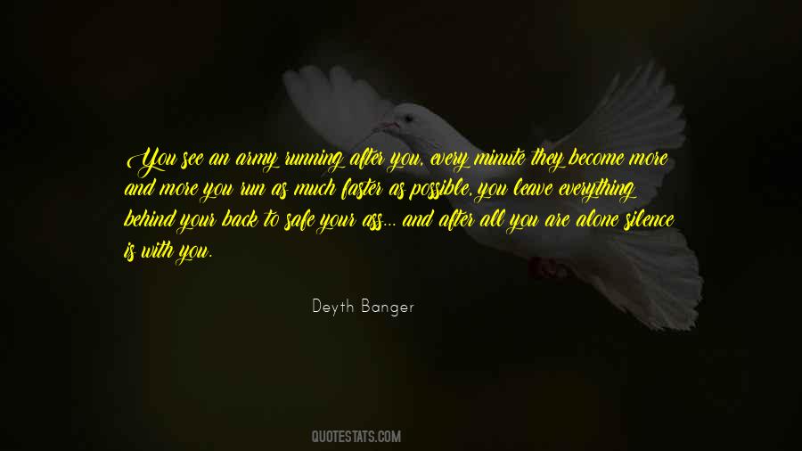 Silence And You Quotes #80492
