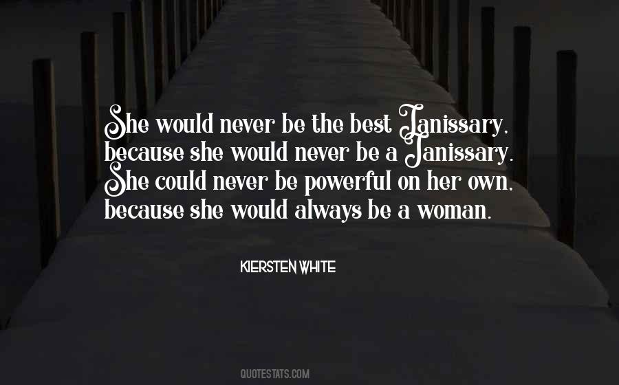 Woman Powerful Quotes #1221240