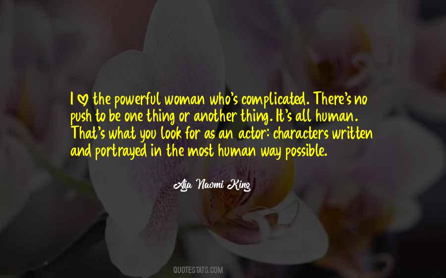 Woman Powerful Quotes #1491303