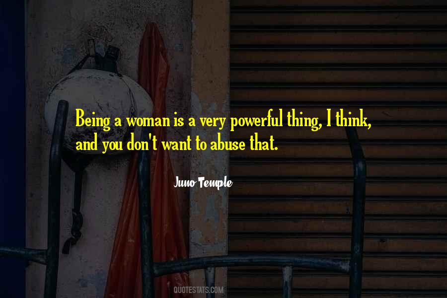 Woman Powerful Quotes #677187