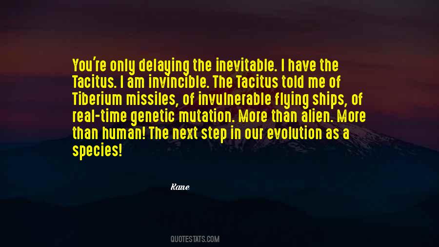 I Am Inevitable Quotes #1178648