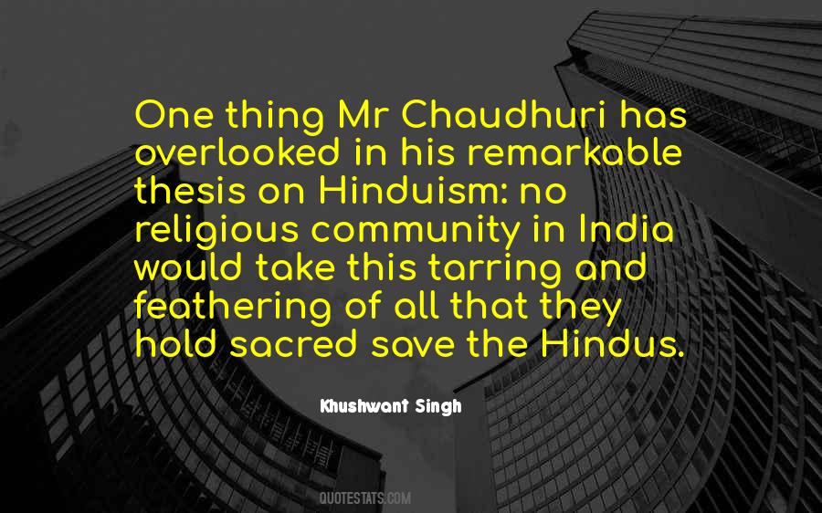 Quotes About Hindus #81143
