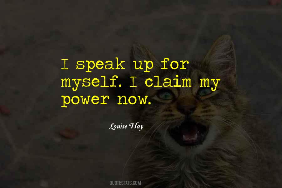 Claim Your Power Quotes #1644776