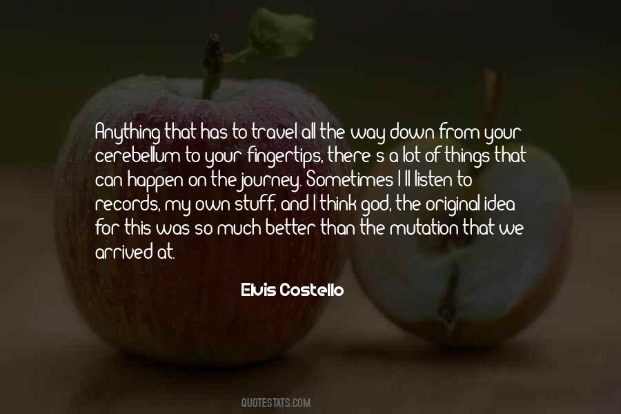 God Travel Quotes #1477481