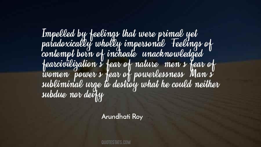 Nature Feelings Quotes #832572