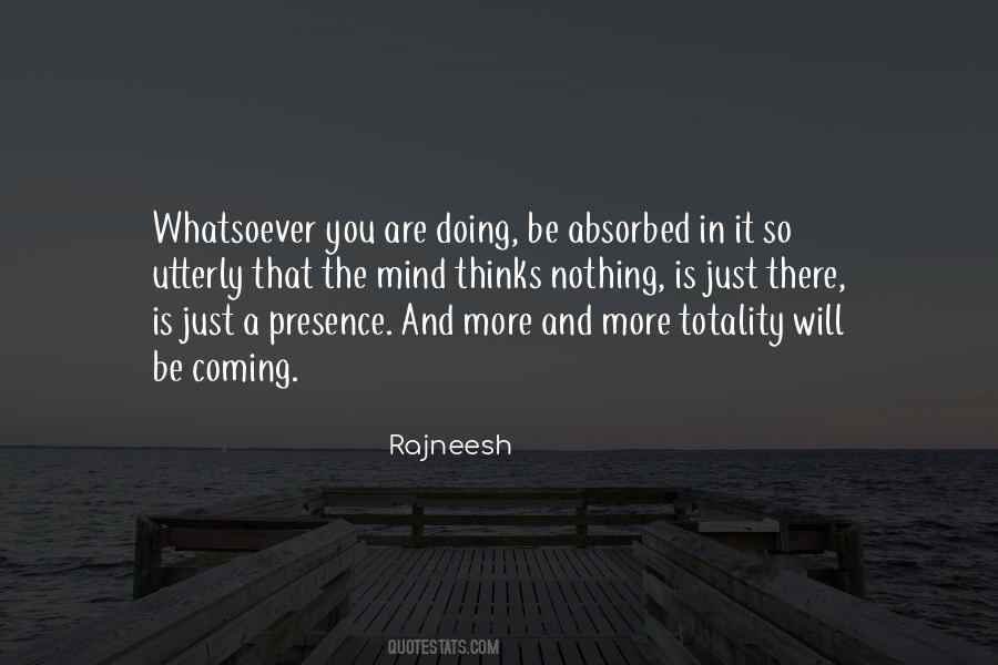 Just Doing Nothing Quotes #1396352