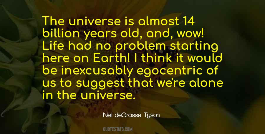 Earth Universe Quotes #1056064