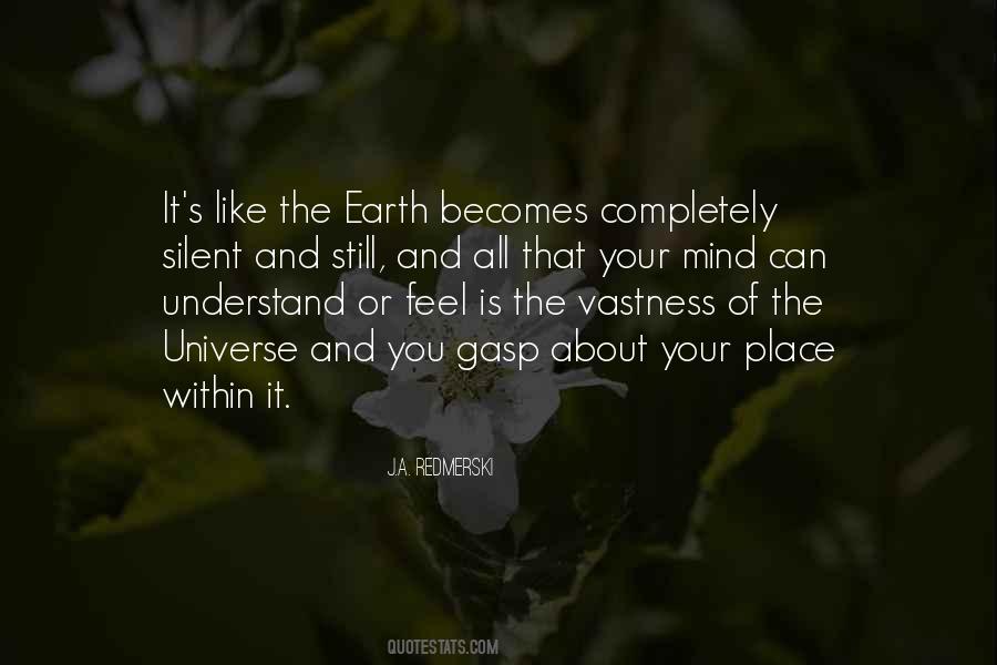 Earth Universe Quotes #1682053