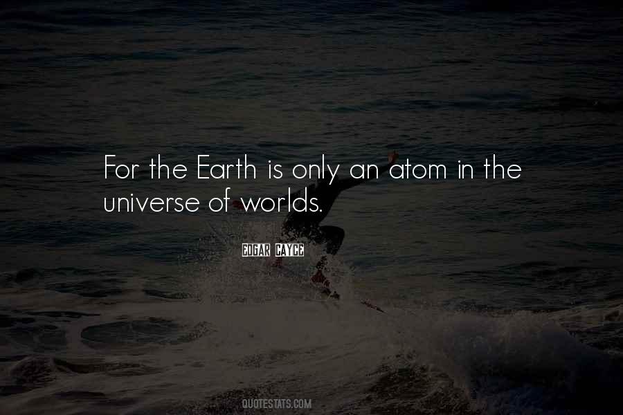 Earth Universe Quotes #512671