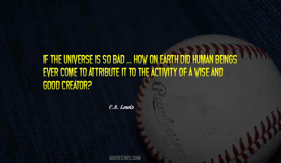 Earth Universe Quotes #53068